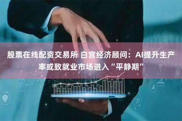 股票在线配资交易所 白宫经济顾问：AI提升生产率或致就业市场进入“平静期”
